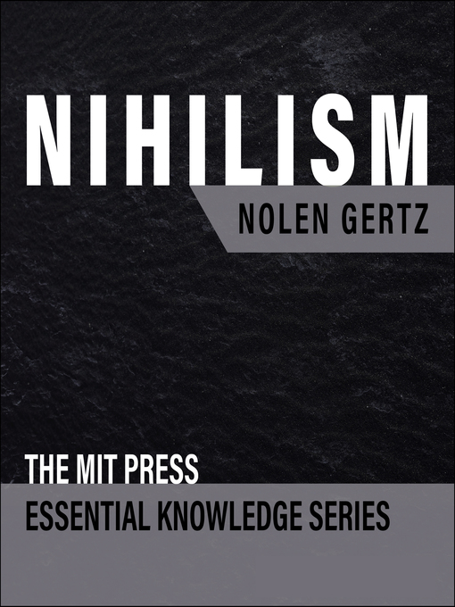 Title details for Nihilism by Nolen Gertz - Wait list